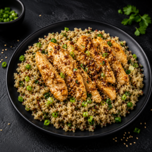 Chicken Tights with Quinoa