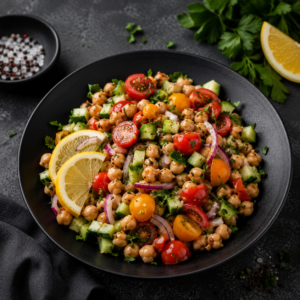 Mediterranean Chickpea Salad