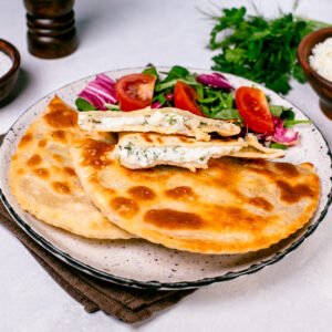 Cheese and Herbs Chebureki