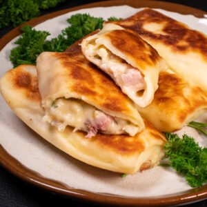 Ham and Dutch Cheese Crepes