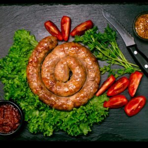 Home-made sausage