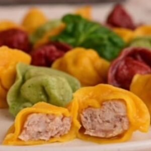 Children’s chicken pelmeni (dumplings)