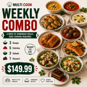 The MultiCook Weekly Combo